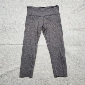 Lululemon Leggings Womens 4 Cropped Capri 19" Run Athletic Gym Workout Yoga